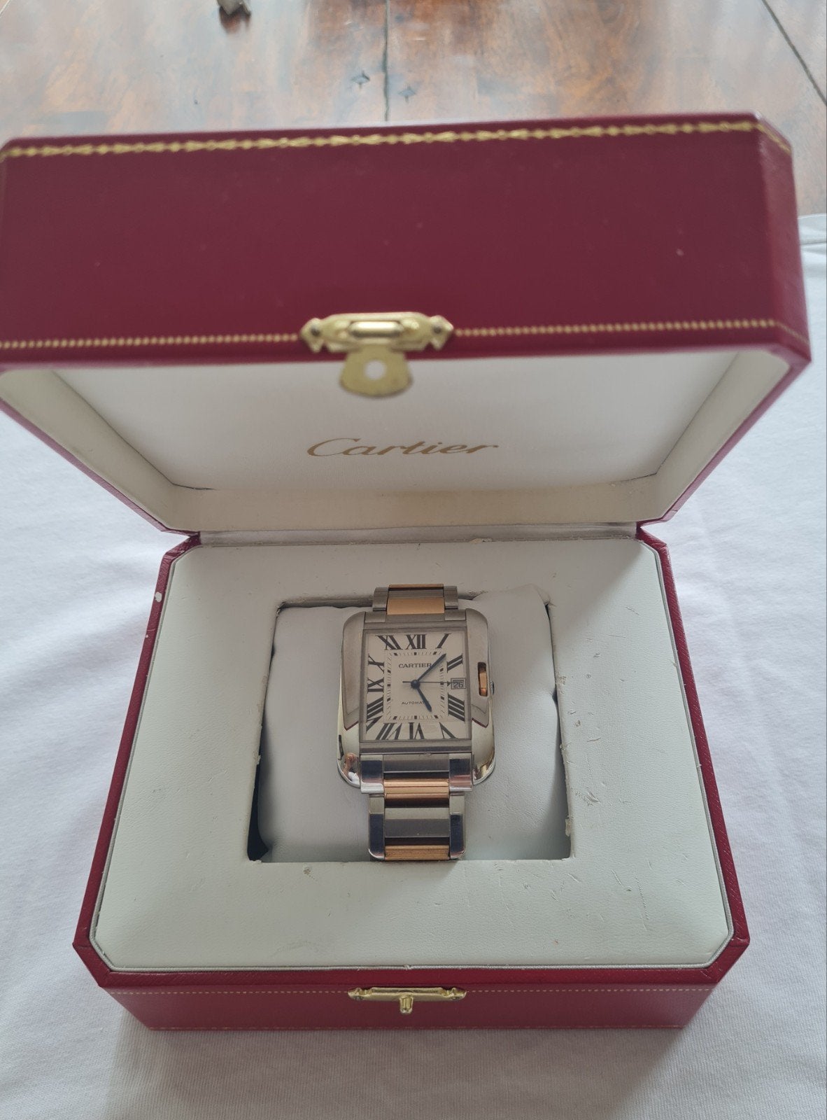 Cartier Tank Angeliase XL, Enlèvement, Comme neuf