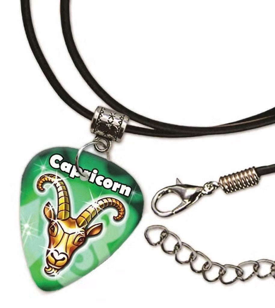 Steenbok plectrum ketting, sleutelhanger of oorbellen, Ophalen of Verzenden, Nieuw