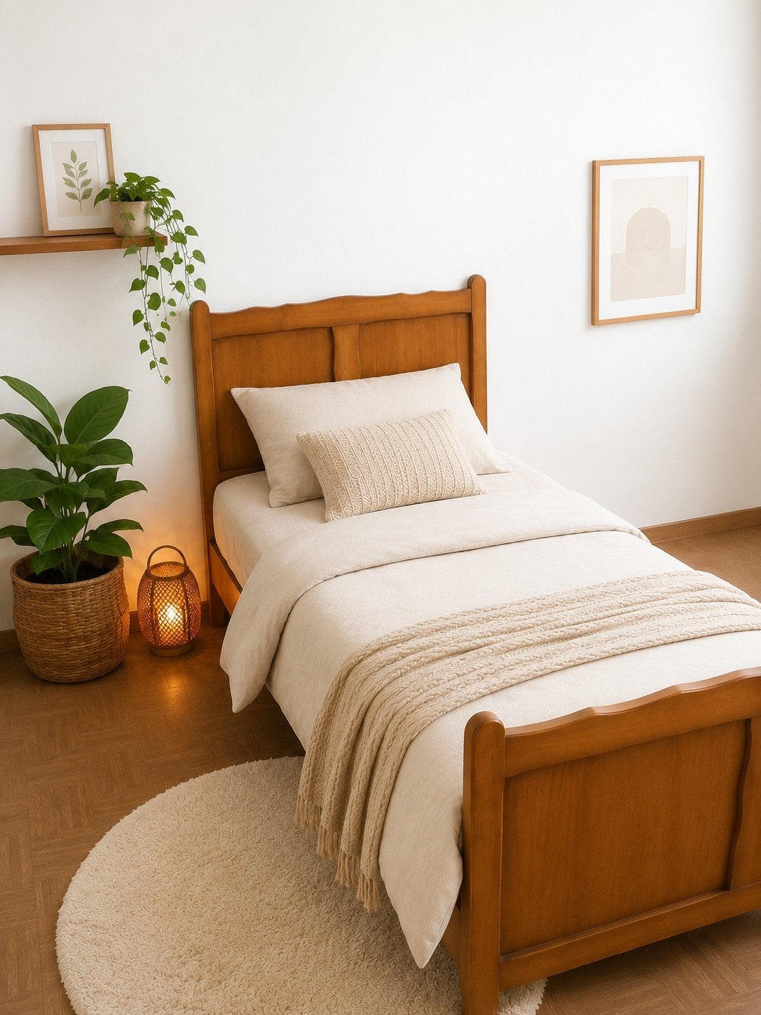 Chambre à coucher en chêne massif, Enlèvement