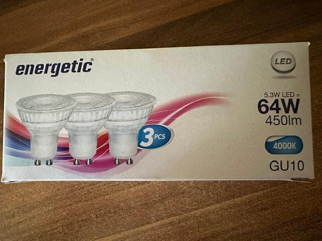 LED spotlamp, Ophalen, Overige materialen, Nieuw, Led