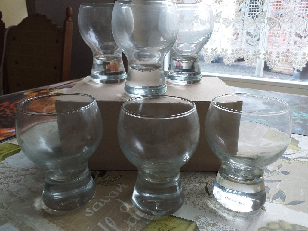2 x 6 ou plus Verres a cocktail, verrine ou vin... NEUFS, Enlèvement ou Envoi, Neuf, Verre ou Verres