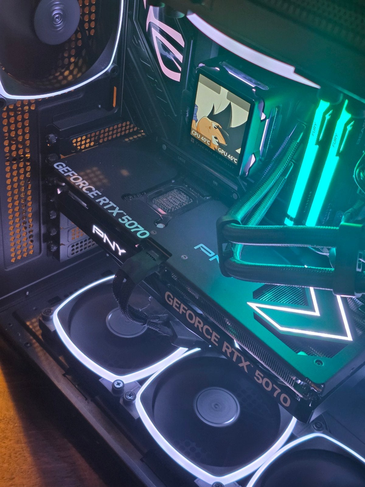 PC de jeu - RTX 5070 - DDR5, Virtual Reality, Comme neuf, 4 Ghz ou plus, SSD