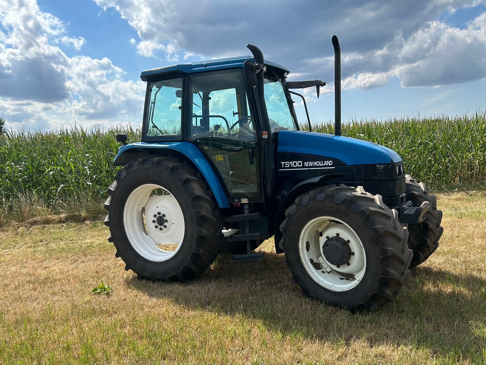 New holland TS 100, Zakelijke goederen, Landbouw | Tractoren, Ophalen, 80 tot 120 Pk, Gebruikt, Meer dan 10000