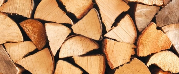 Bois de chauffage, 3 à 6 m³, Enlèvement, Chêne, Bûches