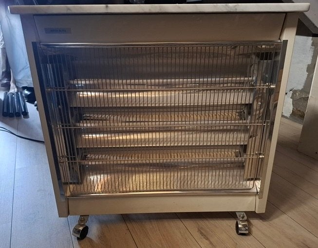 Elektrische infraroodverwarmer Inter-Blitz, Doe-het-zelf en Bouw, Ophalen, 30 tot 80 cm, Gebruikt, Overige typen