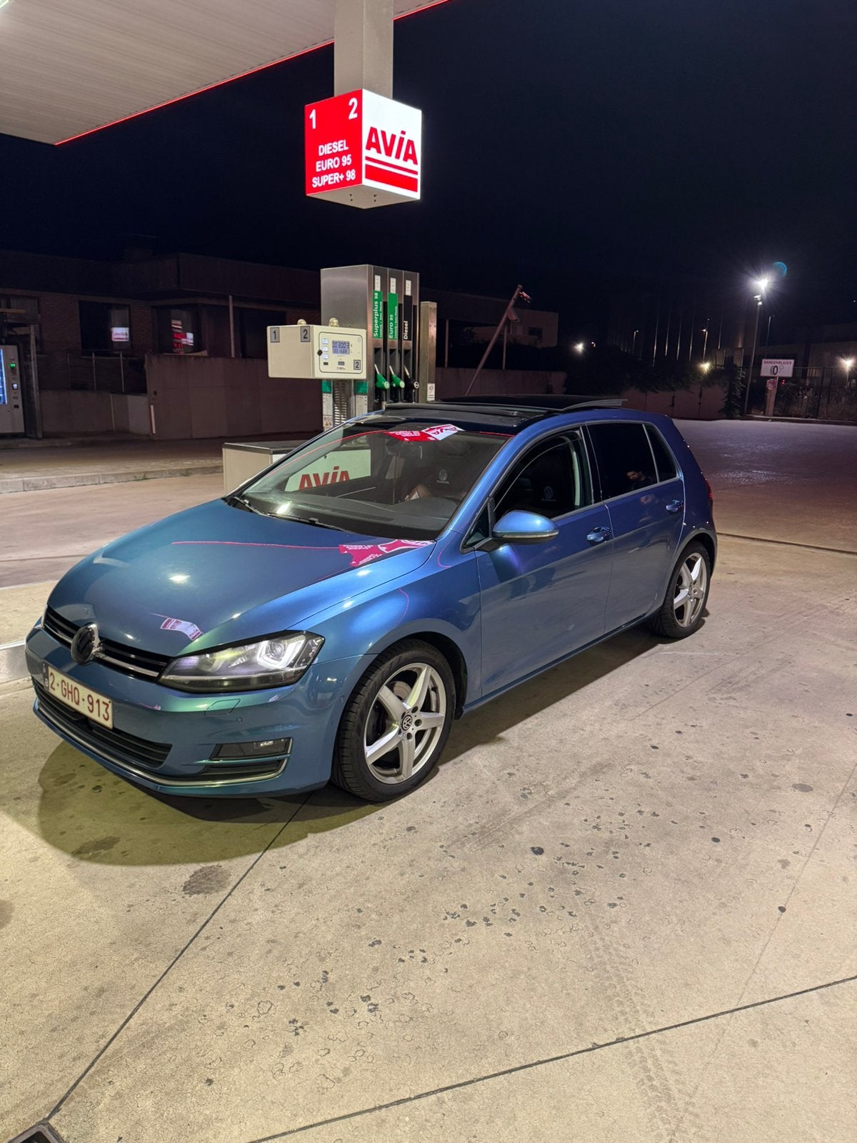 Golf 7 1.4 tsi 2015, Auto's, Voorwielaandrijving, Euro 5, 4 cilinders, Blauw