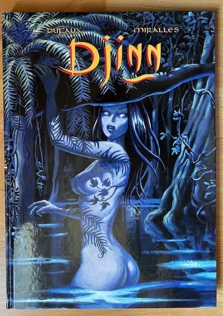 DJINN LUXE GRAND FORMAT 7+8 MET 2 EX-LIBRI, SIGNE NUMEROTE, DUFAUX en MIRALLES, Eén stripboek, Ophalen of Verzenden, Zo goed als nieuw