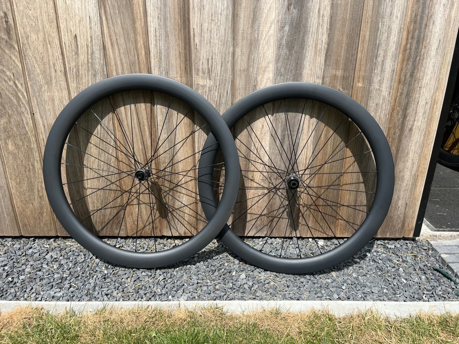 Carbon wielset disc, Ophalen, Zo goed als nieuw, Wiel, Carbon