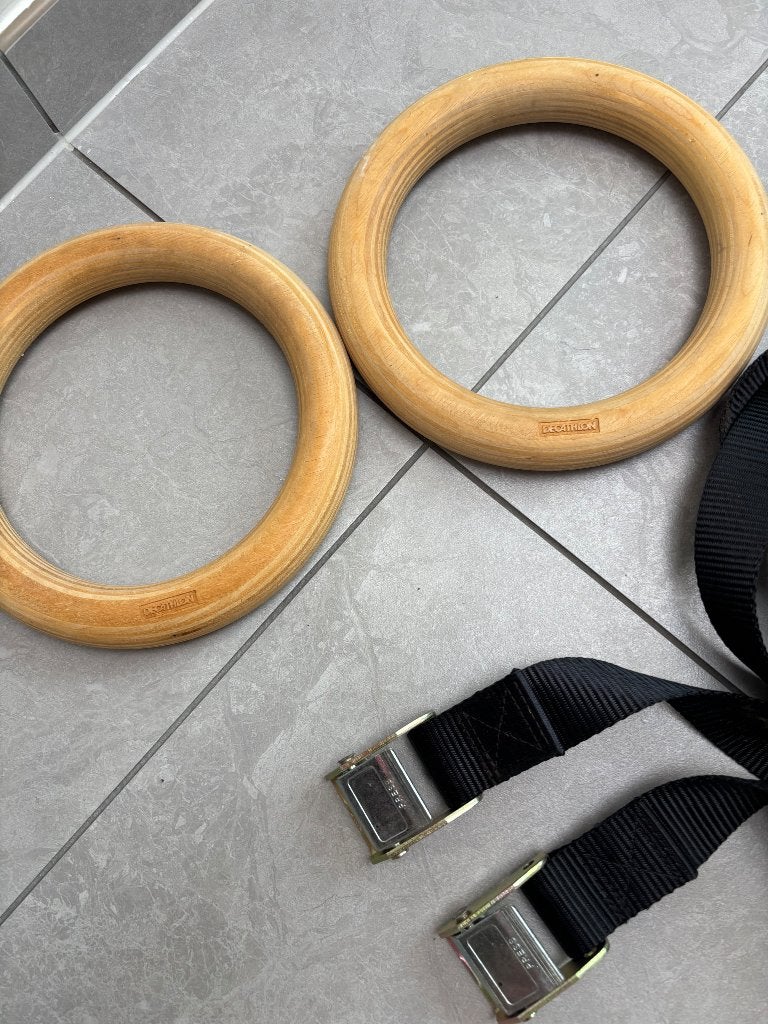Ringen turnen, Sports & Fitness, Gymnastique, Enlèvement, Utilisé, Matériel
