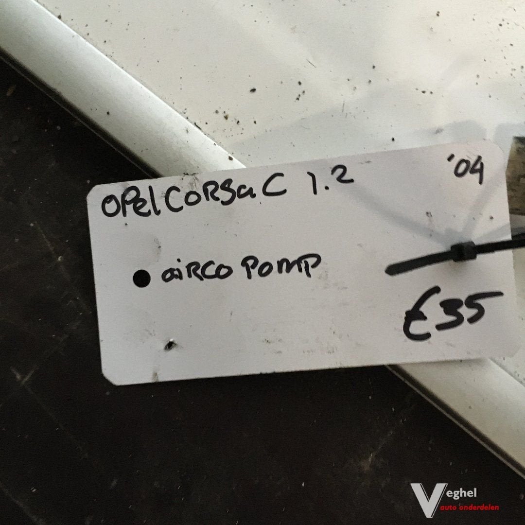 Opel Corsa C   1.2 2004  Aircopomp, Gebruikt, -, -, Ophalen of Verzenden