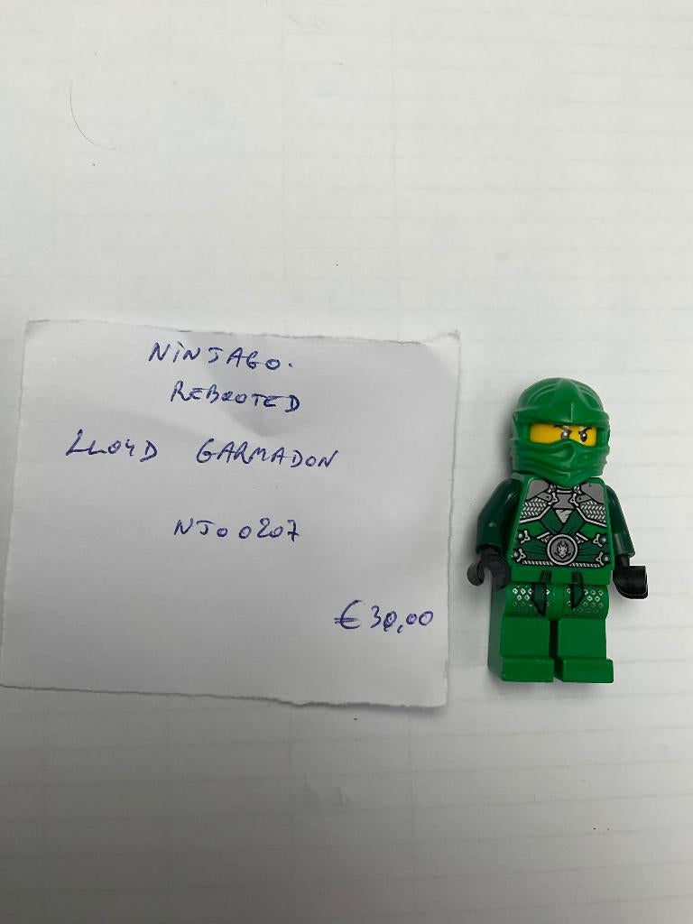 Lego Ninjago fig njo0207 Lloyd Garmadon, Lego, Ophalen of Verzenden, Zo goed als nieuw, Minifiguur