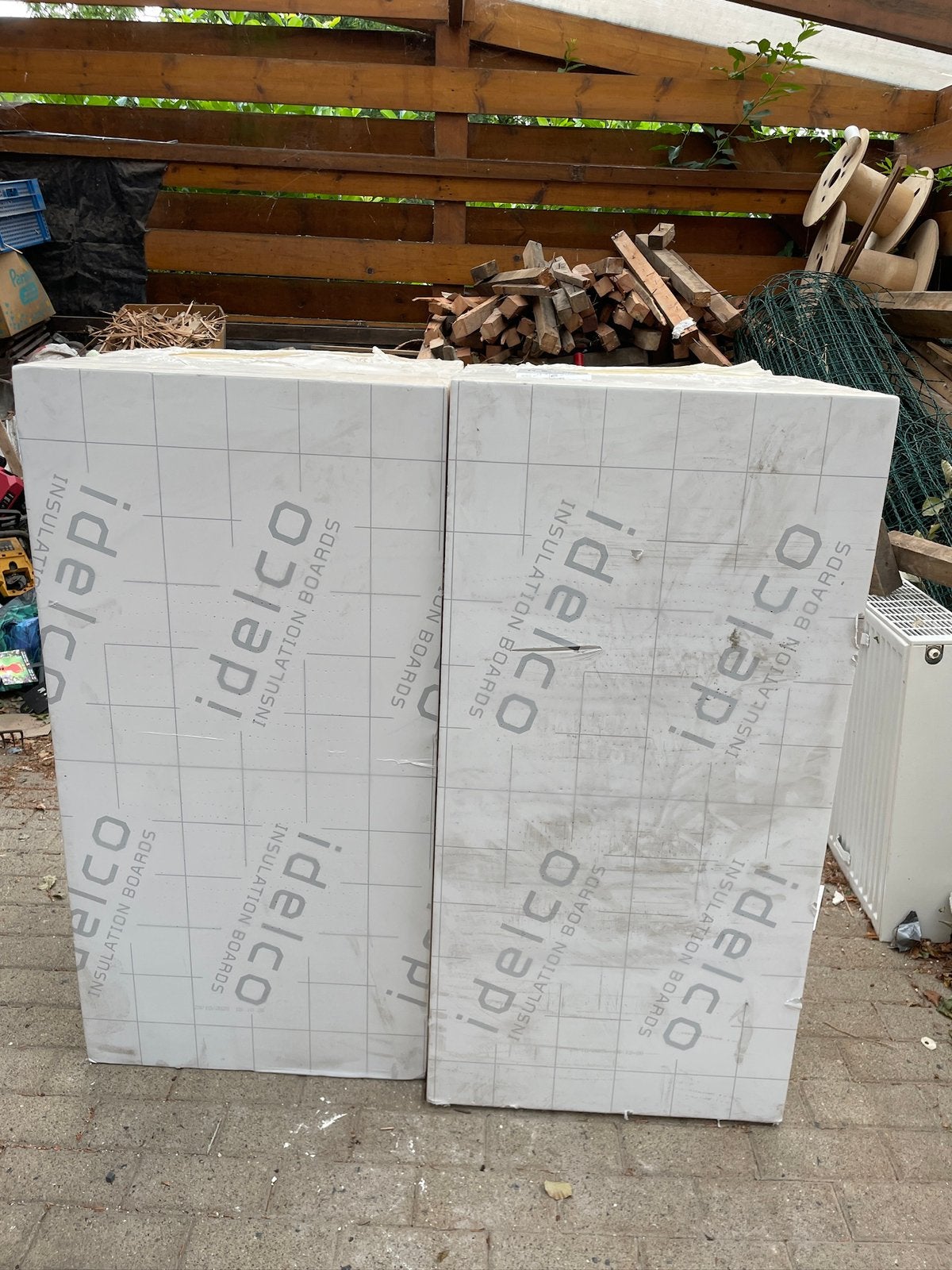 IDELCO 10cm PIR-platen - 2 pakken isolatie, Doe-het-zelf en Bouw, Ophalen, Nieuw, 5 tot 10 m², Hardschuim (Pir)