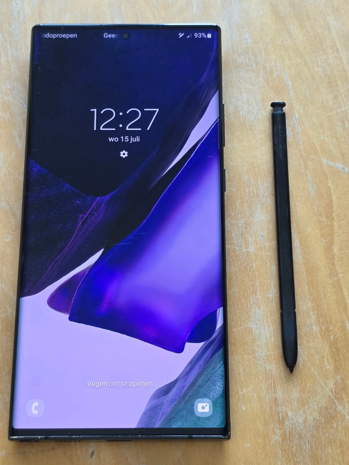 Samsung Note 20 Ultra, Telecommunicatie, Ophalen, Galaxy Note 20, Zwart, Touchscreen