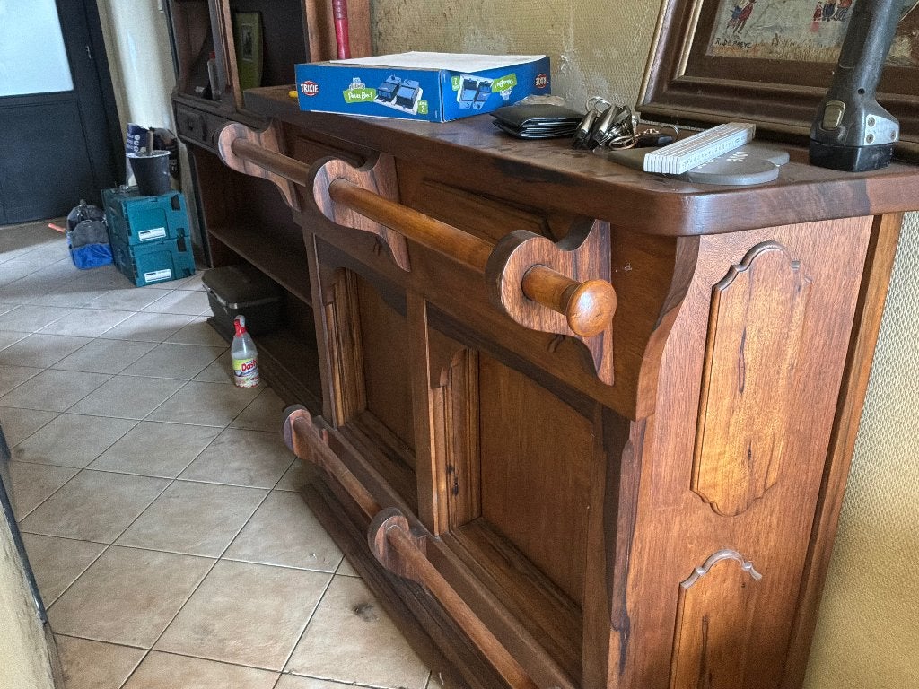 Bar meubel, Ophalen, Gebruikt, Inclusief barstoelen