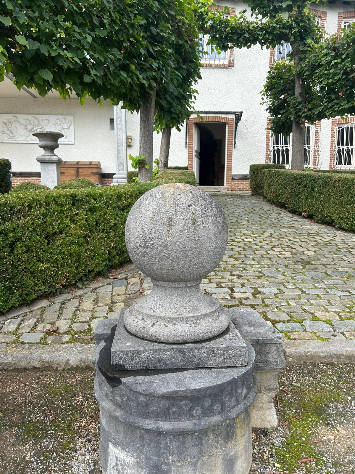 Bollen uit blauwsteen €1000 voor 2 stuks, Enlèvement ou Envoi, Comme neuf