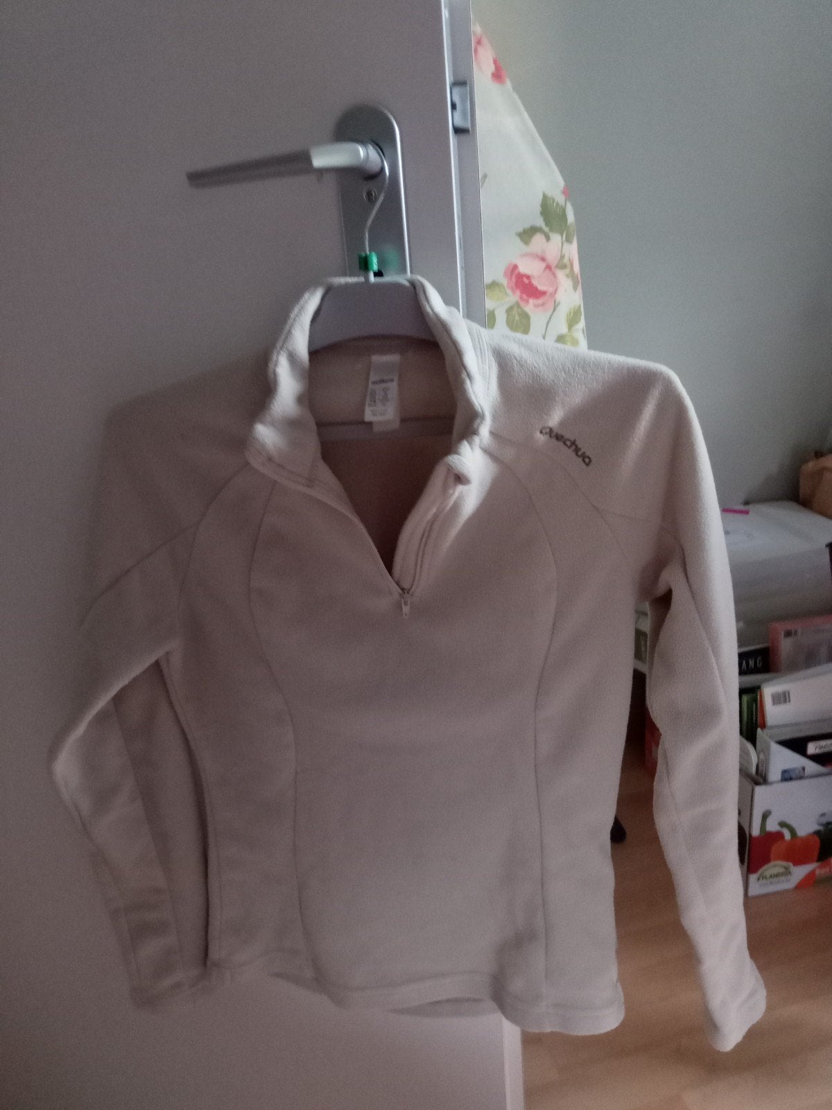av trui Oxylane beige maat xs. corespont (84 87), Beige, Ophalen of Verzenden, Zo goed als nieuw, OXYLANE de Décathlon
