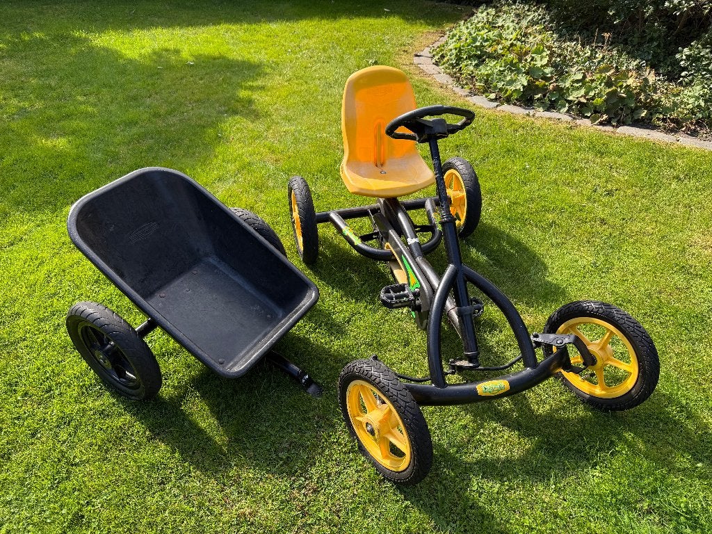 BERG Buddy gocart met aanhangwagen, Ophalen, Gebruikt, Berg, Met kar of aanhanger