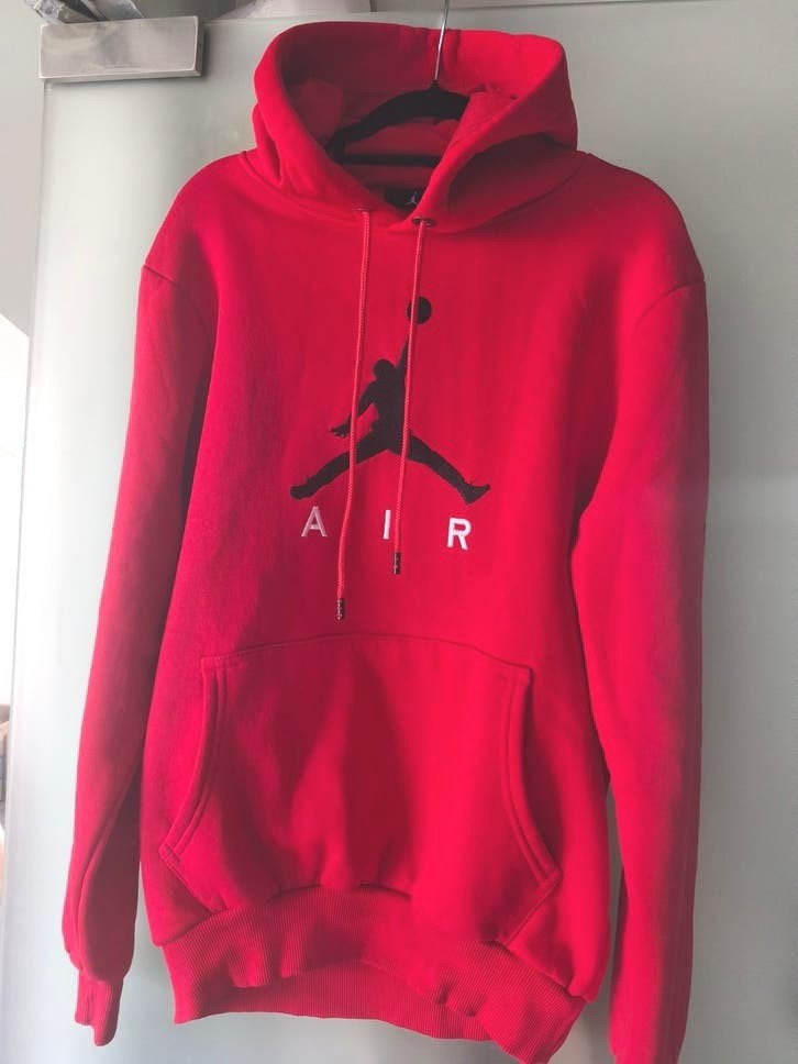 Sweat à capuche Jordan Air - Taille XL., Rouge, Enlèvement ou Envoi, Nike air jordan, Taille 52/54 (L)