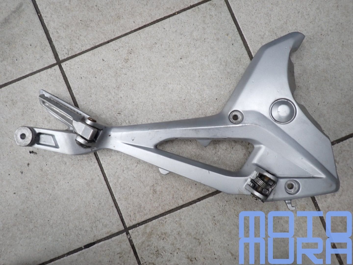 Voetsteun rechts voor de Honda NC700 X 2011 - 2015 NC 700 du, Motoren, Gebruikt, -, -, Ophalen of Verzenden