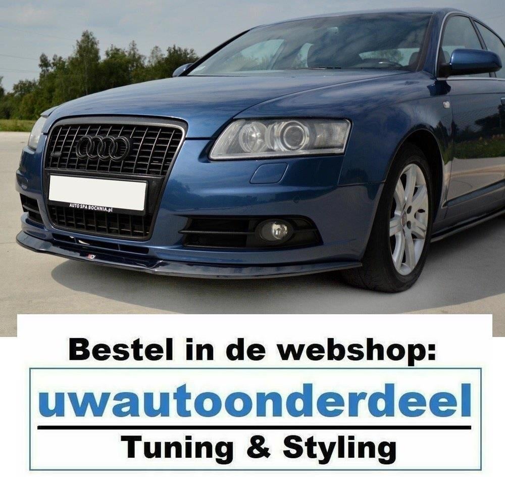 Spoiler Voorspoiler Lip Splitter Geschikt Voor Audi A6 C6 S, Envoi