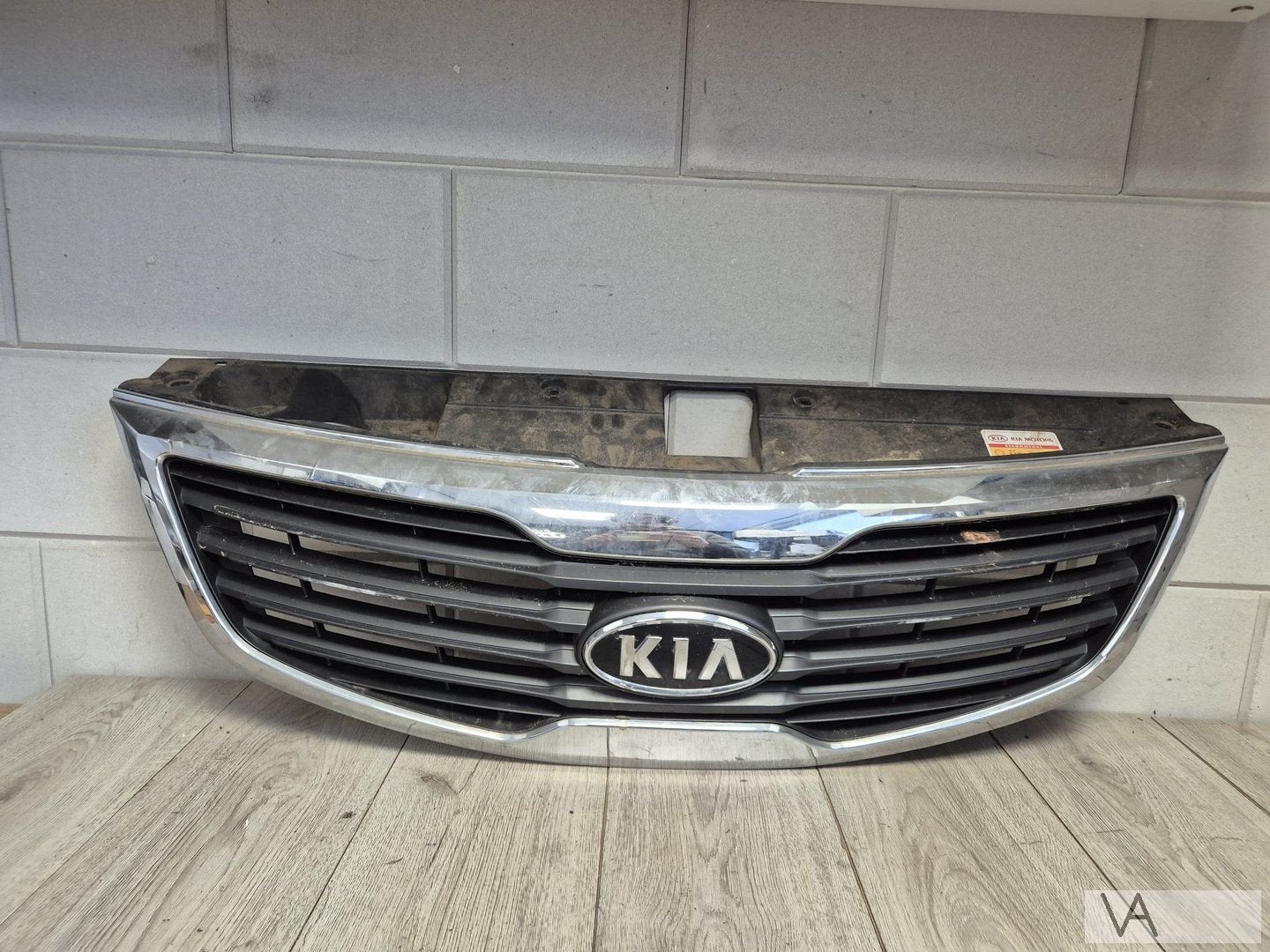 Kia Sportage 2009 - 2015 grille in voorbumper chromen lijst, -, -, Ophalen of Verzenden, -