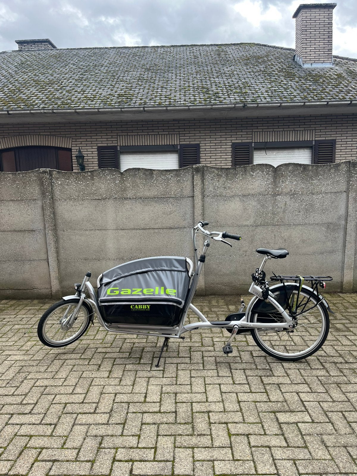 Gazelle cabby bakfiets, Fietsen en Brommers, Ophalen, Zo goed als nieuw, Gazelle