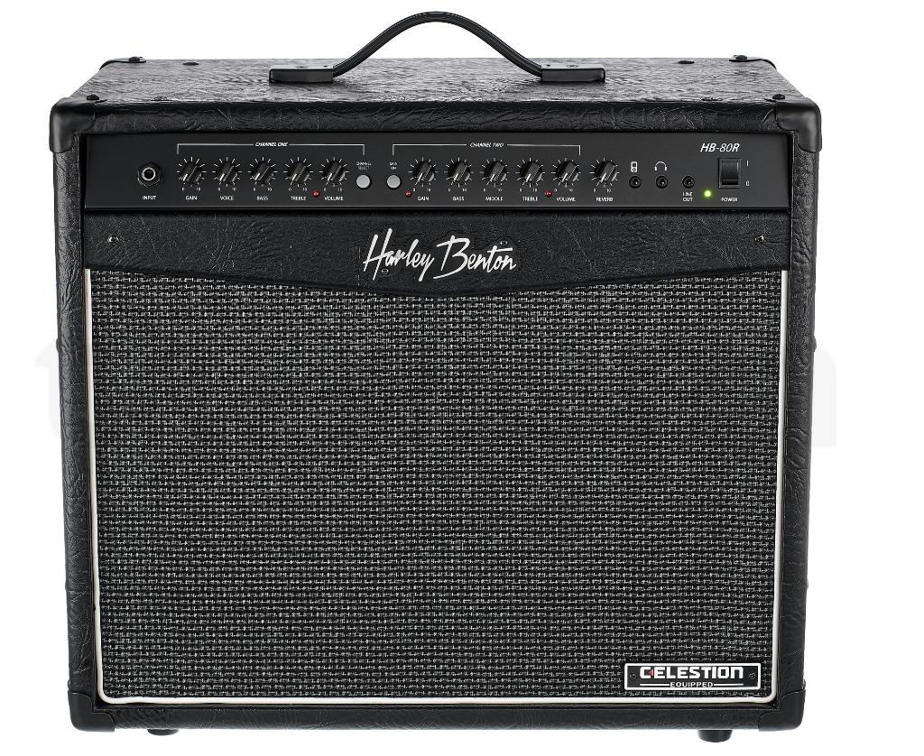 Harley Benton HB-80R Celestion, Enlèvement, Comme neuf, Guitare, 50 à 100 watts