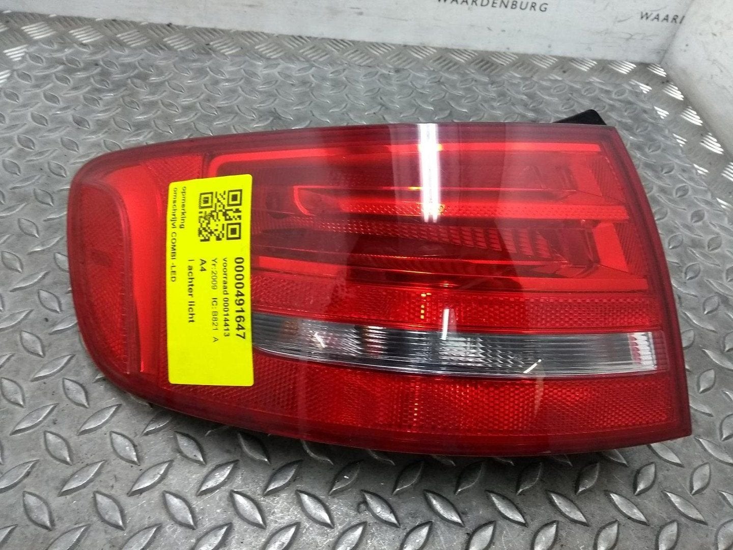 AUDI A4 2.0 TFSI Pro Line ACHTERLICHT L 2009, Ophalen of Verzenden, Gebruikt, ARN erkend