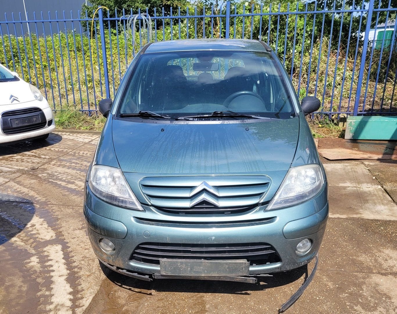 citroen c 3 deur bumper zijpaneel motorische delen, Gebruikt, -, Ophalen of Verzenden, -