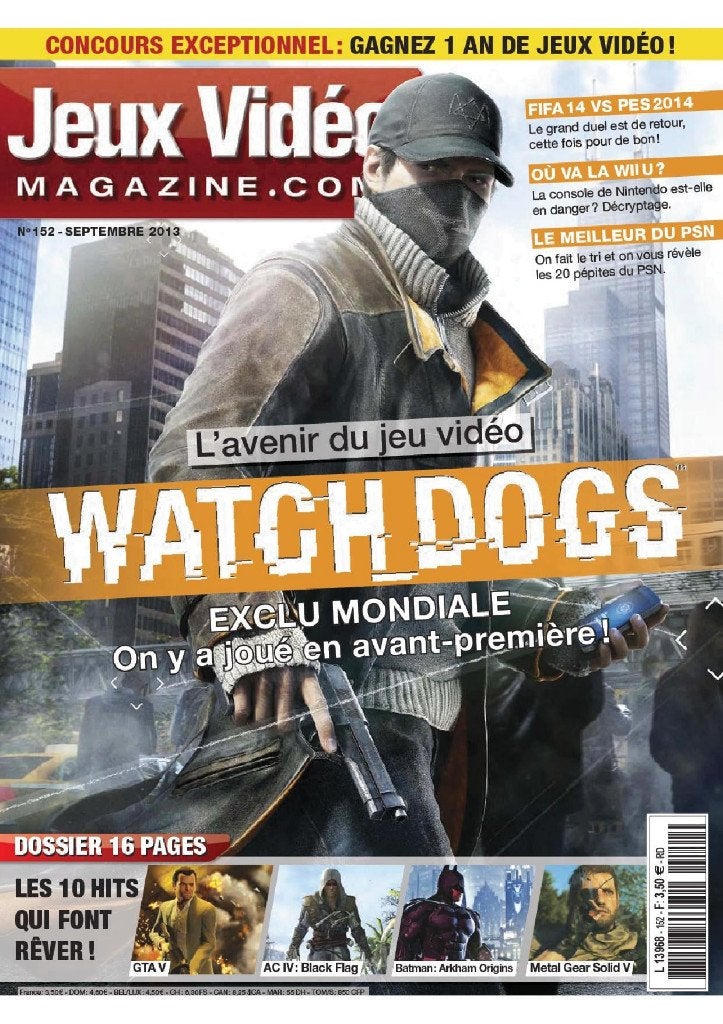 Jeux Vidéo Magazine No152 Septembre 2013 Magazine TBE, Collections, Revues, Journaux & Coupures, Envoi, 1980 à nos jours, Journal ou Magazine