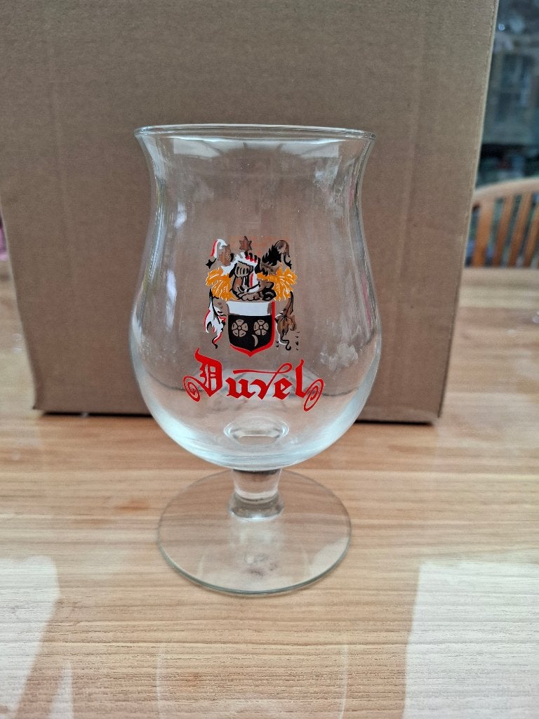 Bierglas Duvel 135 jaar, Verzamelen, Ophalen, Gebruikt, Bierglas