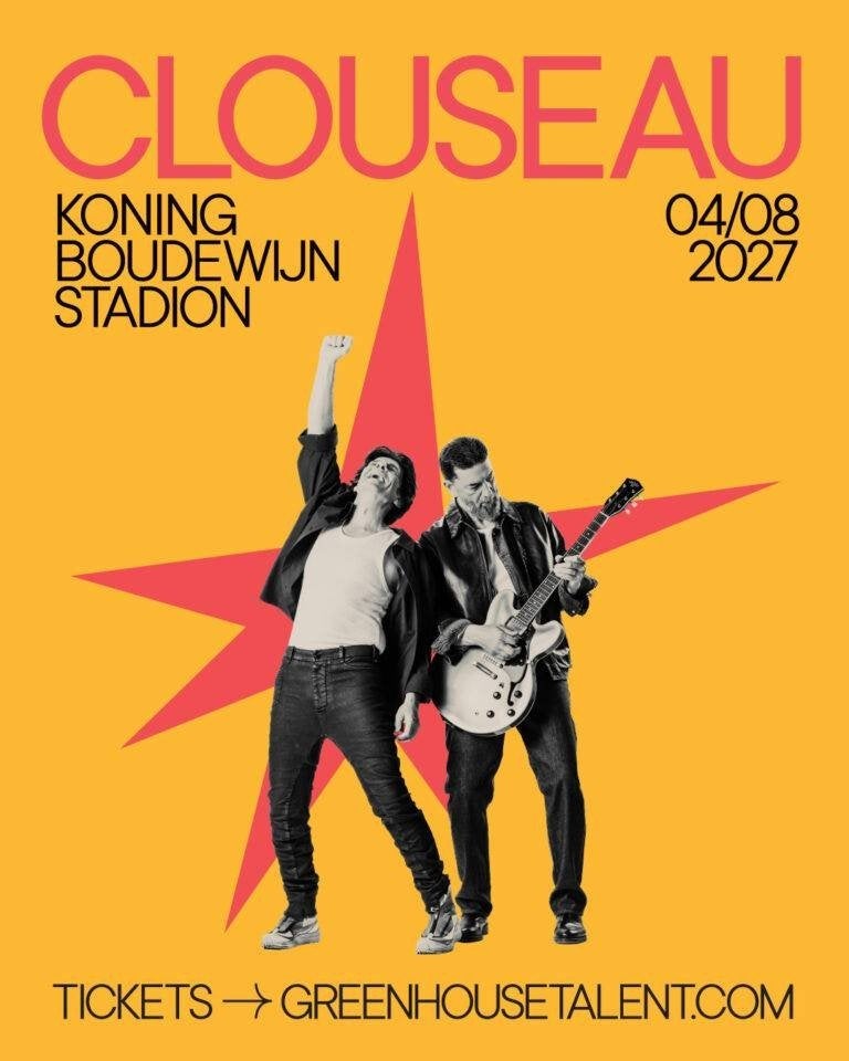 Tickets Clouseau Koning Boudewijn Stadion 04/08/27, Drie personen of meer, Augustus