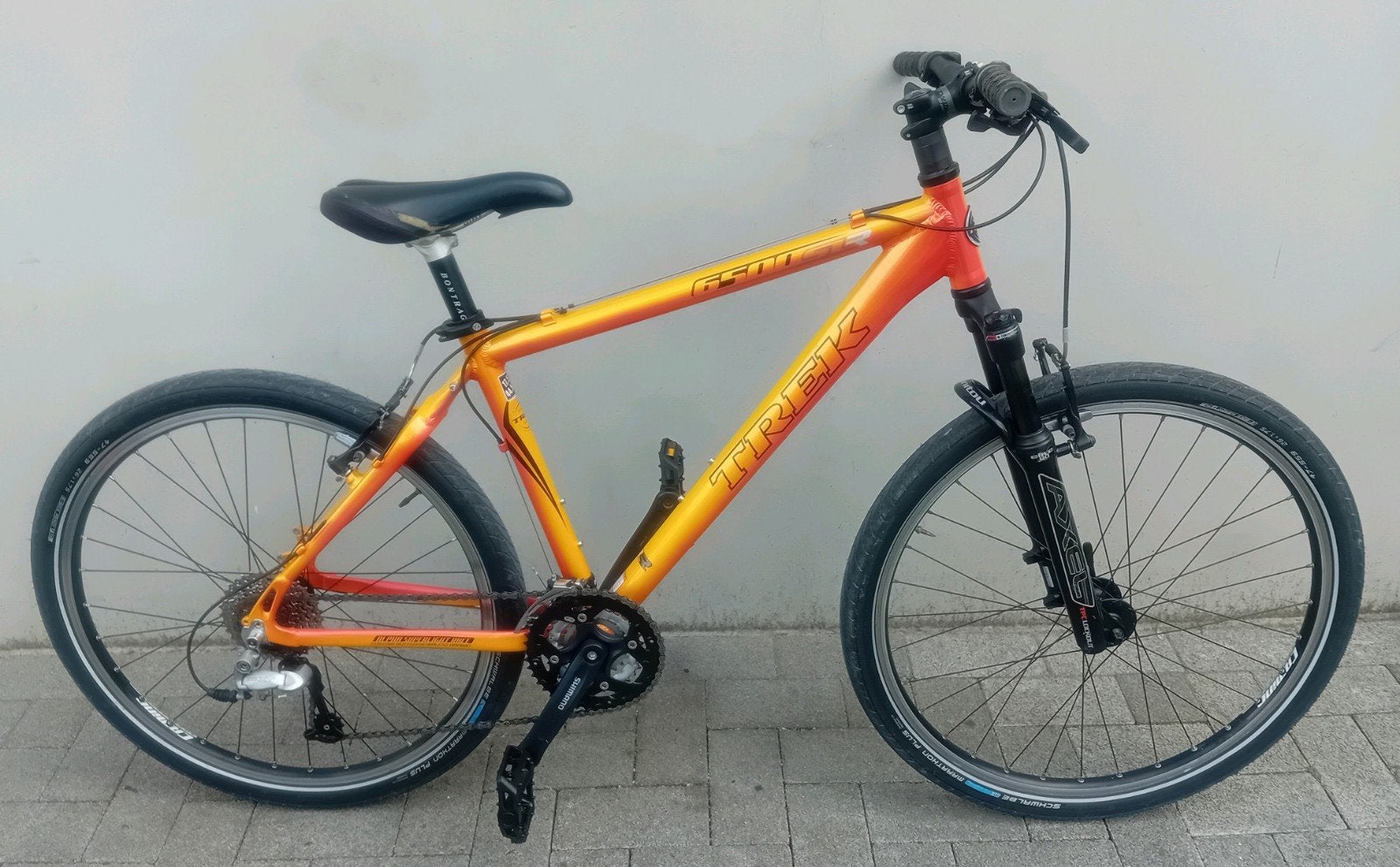 Kinderfiets mtb Trek SLR 6500 26inch 3x9speed maat 45 Deore, Frein sur jante, Comme neuf, Enlèvement, Moins de 45 cm
