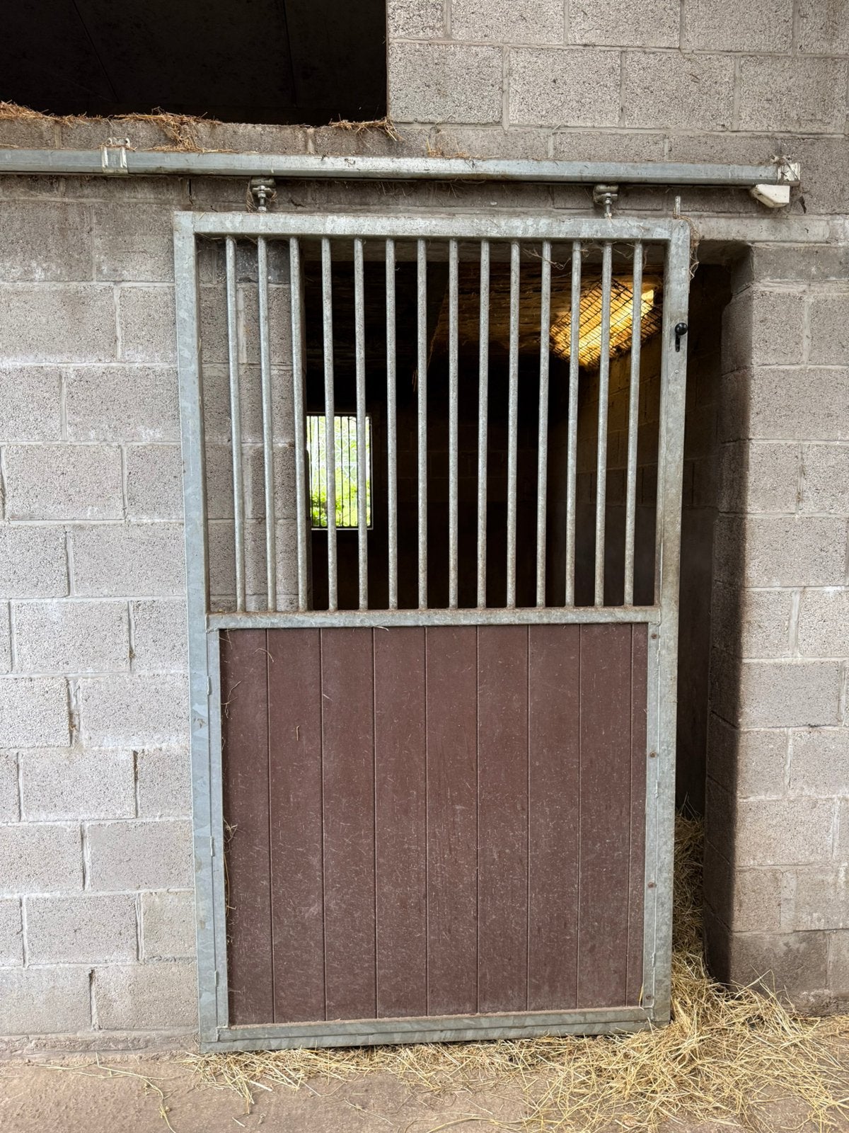 4 Schuifdeuren paardenstal, Animaux & Accessoires, Box & Pâturages