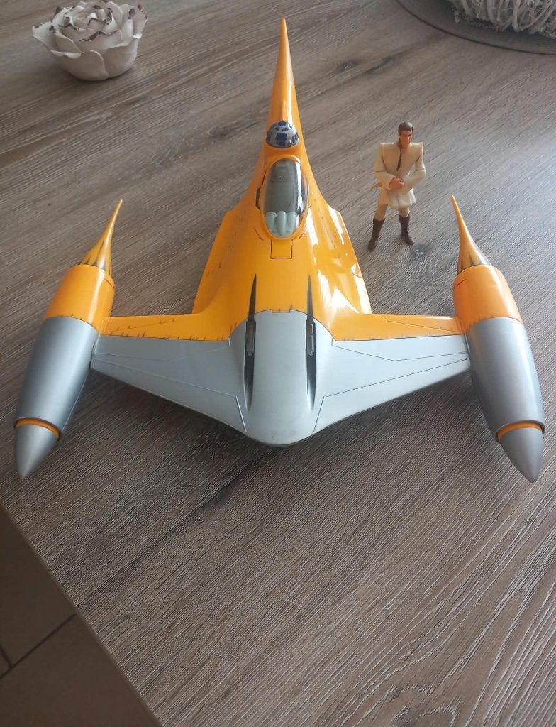 Star Wars Naboo Starfighter-vliegtuig, Verzamelen, Ophalen, Zo goed als nieuw