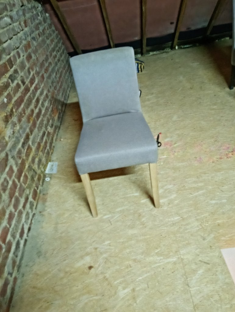 Stoelen, Enlèvement, Gris, Tissus, Cinq, Six Chaises ou plus