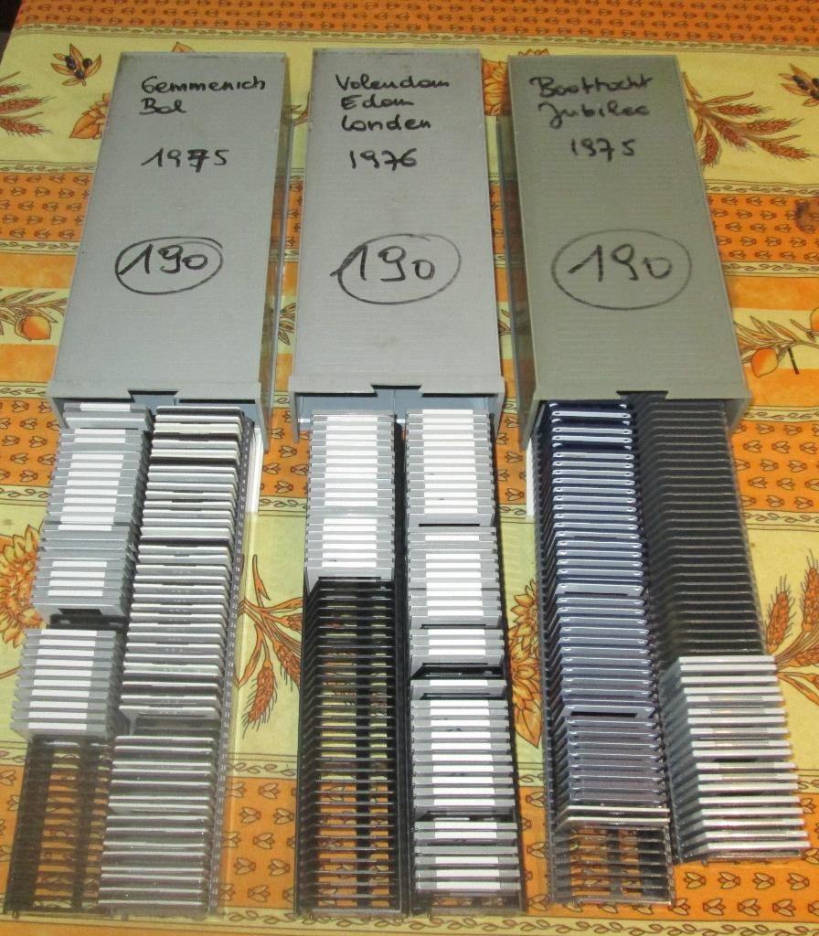 190 Oude Dia's van uitstappen en vakanties in 1975/76, 1960 tot 1980, Foto, Zo goed als nieuw, Buitenland