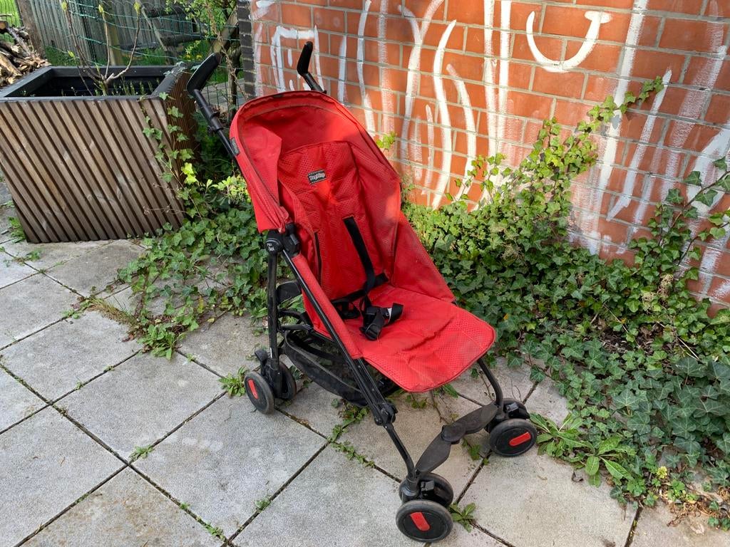 Peg-Perego Pliko mini buggy, Ophalen, Gebruikt, Overige merken, Verstelbare rugleuning