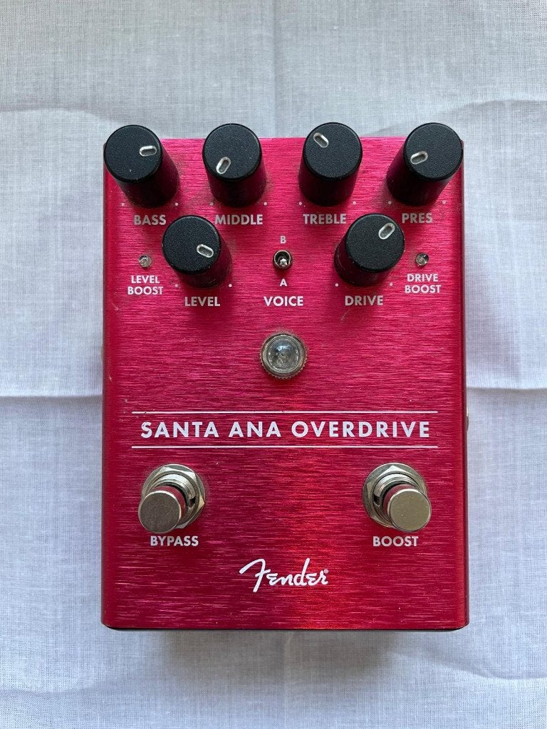Fender Santa Ana Overdrive, Ophalen of Verzenden, Zo goed als nieuw, Distortion, Overdrive of Fuzz