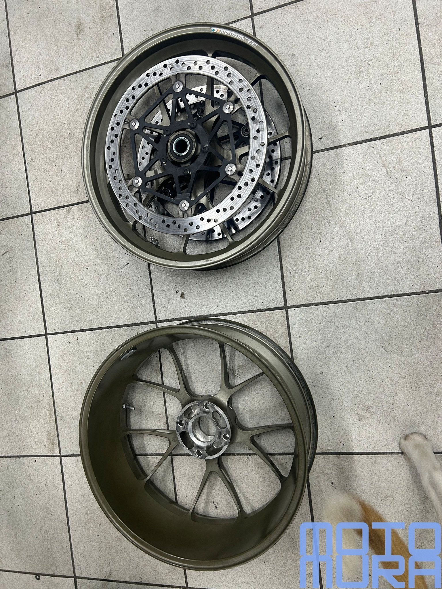 Ducati Streetfighter 1098 S 2009 - 2013 Marchesini velgen se, Motoren, Gebruikt, -, -, Ophalen of Verzenden