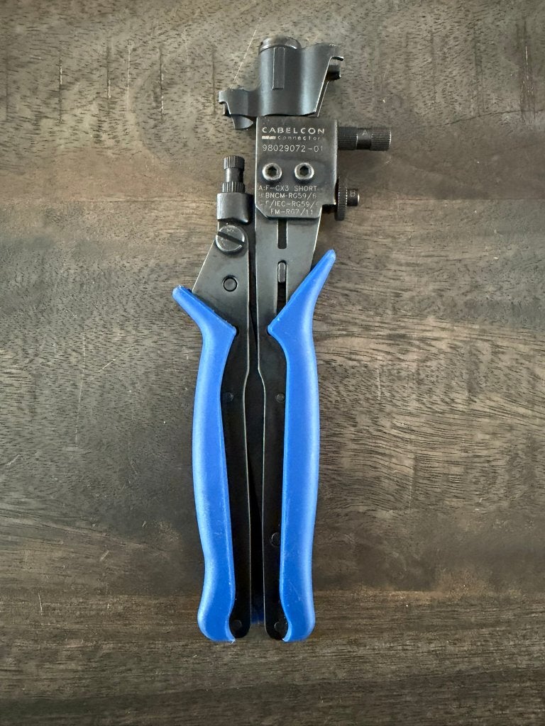 Cabelcon Connectors krimptang 98029072, nieuw, Ophalen of Verzenden, Nieuw