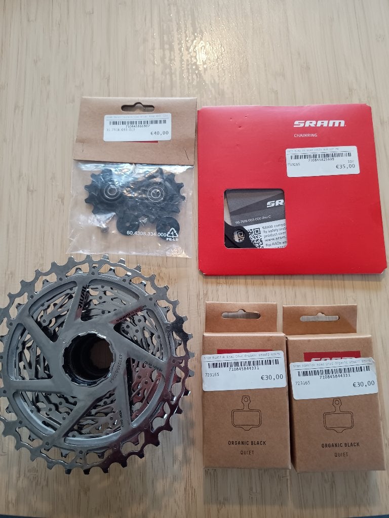 SRAM onderdelen, Fietsen en Brommers, Ophalen, Overige materialen, Overige typen, Nieuw