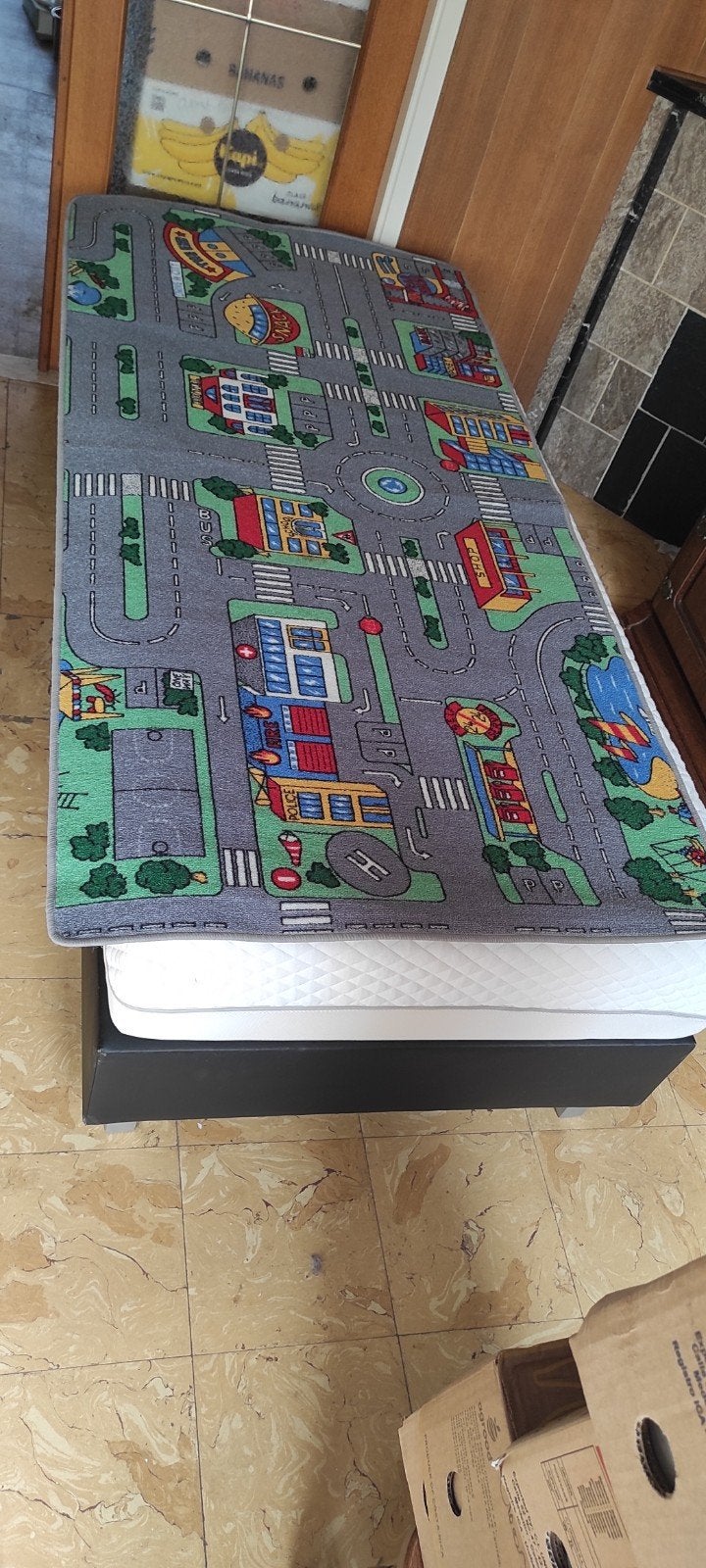 Plan des rues, tapis de jeu, routes, bâtiments et parcs. 95, Enfants & Bébés, Enlèvement ou Envoi