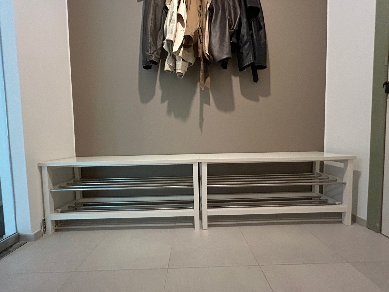 Schoenenrekken Ikea Tjusig, Ophalen, Zo goed als nieuw