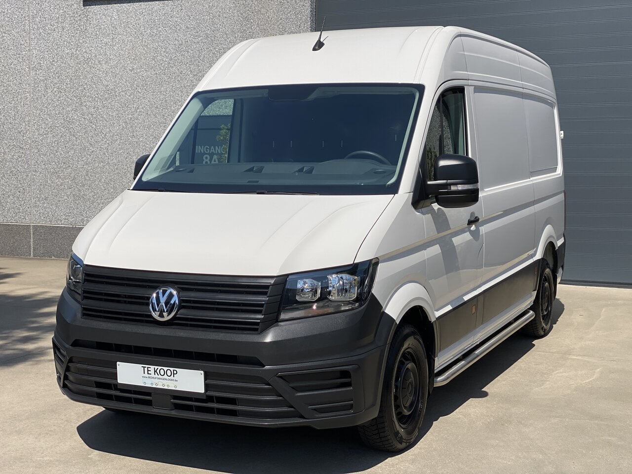 Volkswagen Crafter L3h3 (=L2h2)-140pk-camera-trekhaak-26950, Auto's, Wit, Electronic Stability Program (ESP), Bedrijf, 5 deurs