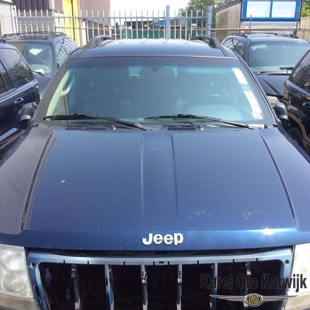 Motorkap Jeep Grand Cherokee 1999-2004 kleur blauw, Jeep, Gebruikt, -, -
