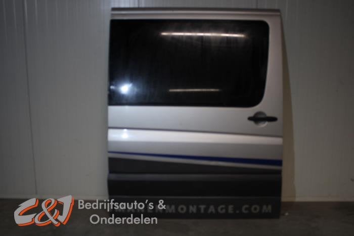 Porte coulissante droite d'un Volkswagen Crafter (LA7W), Volkswagen, -, 3 mois de garantie, Utilisé
