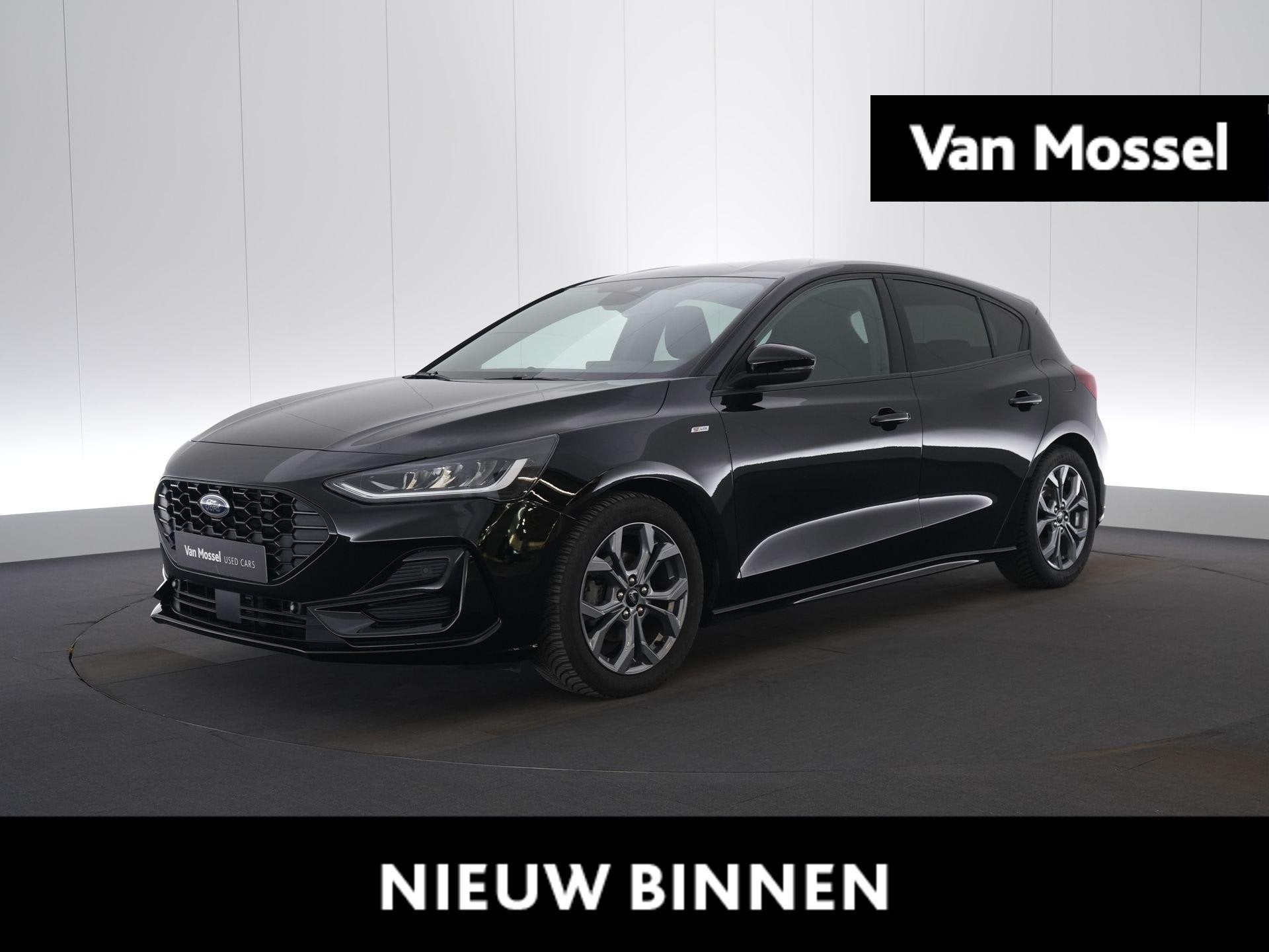 Ford Focus ST Line - Winterpack - Camera, Auto's, Stof, Gebruikt, Zwart, Bedrijf