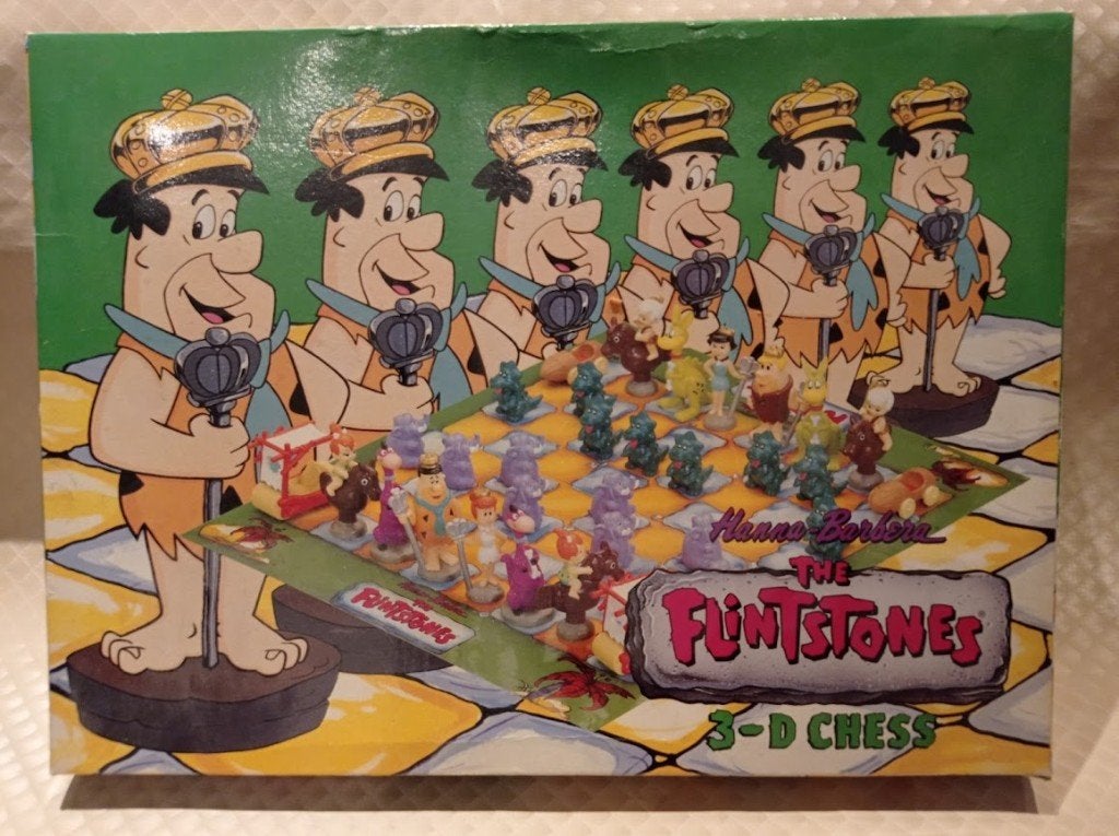 échecs Flinstones, Enlèvement ou Envoi, Comme neuf, Échecs
