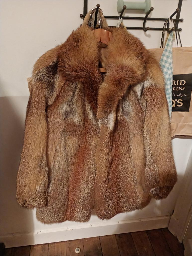 bontjas, Kleding | Dames, Jassen | Winter, Bruin, Zo goed als nieuw, Ophalen, ANDERE